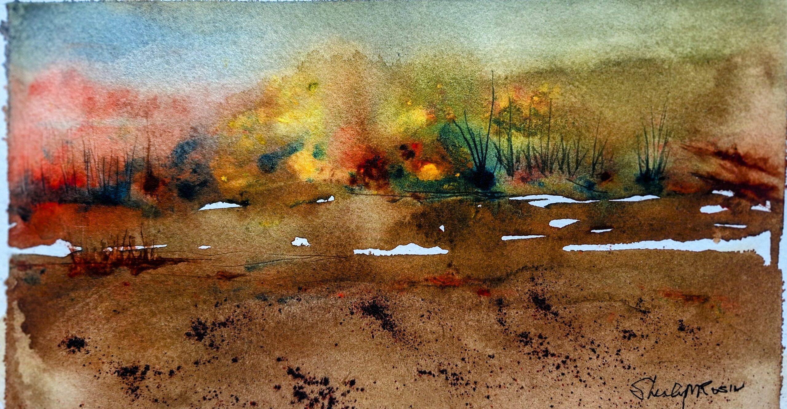 Autumn at Dusk